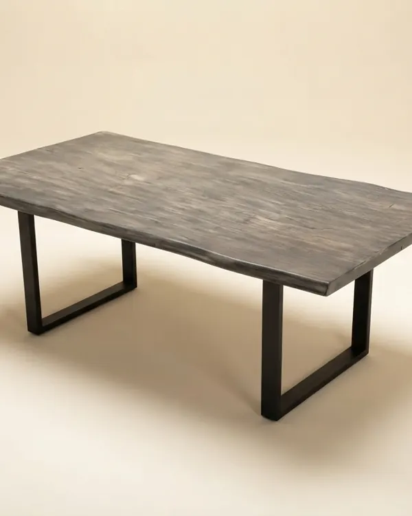 Live edge Saman wood the alder table