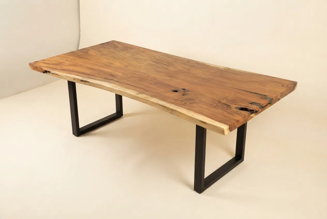 Live edge Saman wood the bramble table