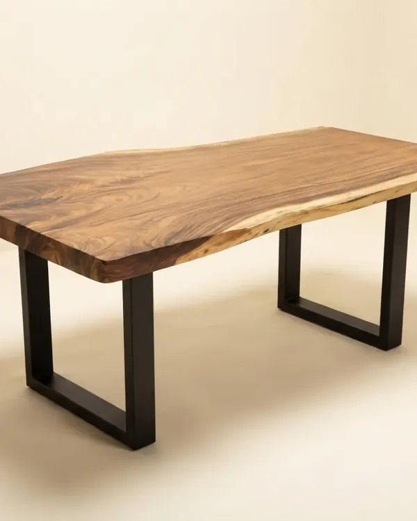 Live edge Saman wood the canyon table