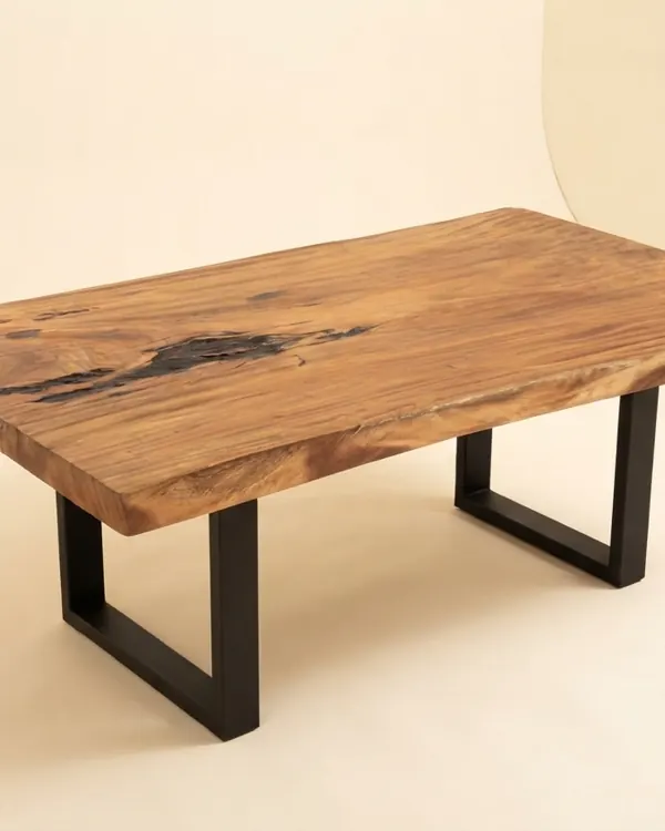 Live edge Saman wood the cove table