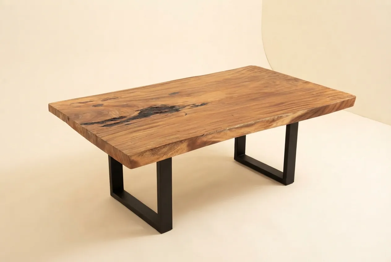Live edge Saman wood the cove table