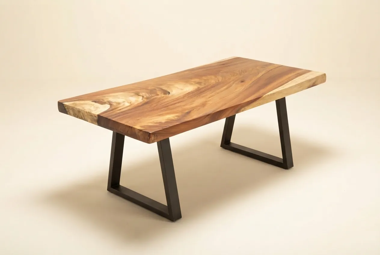 Live edge Saman wood the cypress table