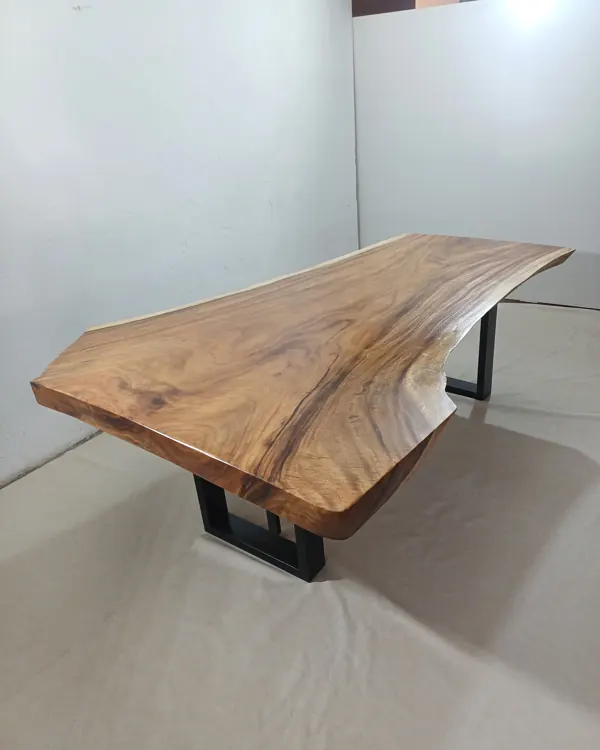 Live edge Saman wood the forest table