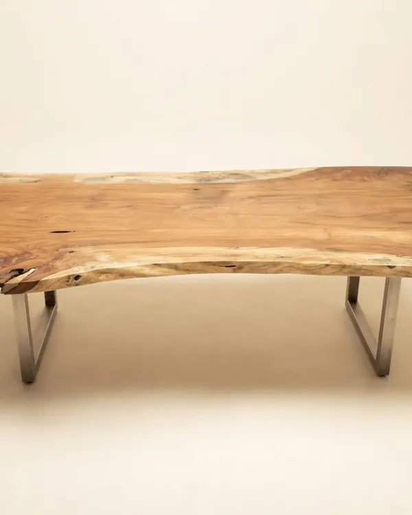 Live edge Saman wood the harbor table