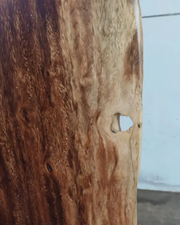 Live edge Saman wood the hazel table