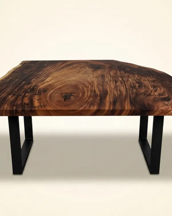 Live edge Saman wood the hollow table