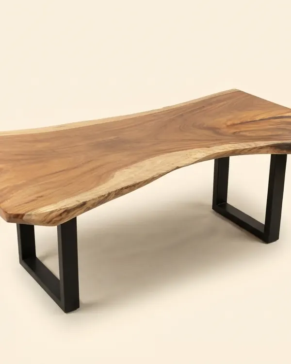 Live edge Saman wood the kestrel table