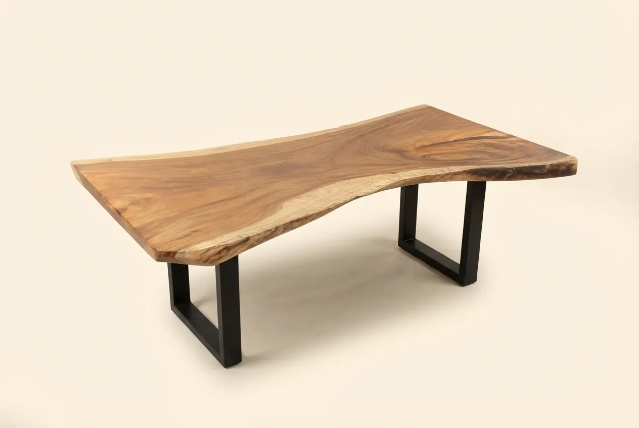 Live edge Saman wood the kestrel table