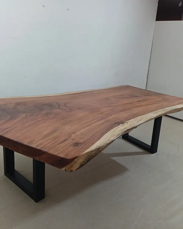 Live edge Saman wood the lark table