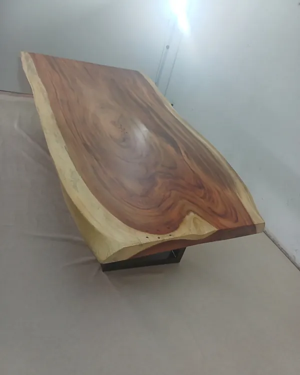 Live edge Saman wood the meadow table