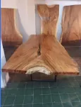 Live edge Saman wood the mist table