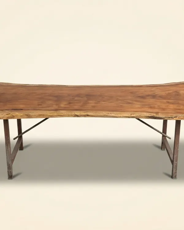 Live edge Saman wood the onyx table