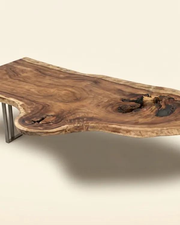 Live edge Saman wood the orchard table