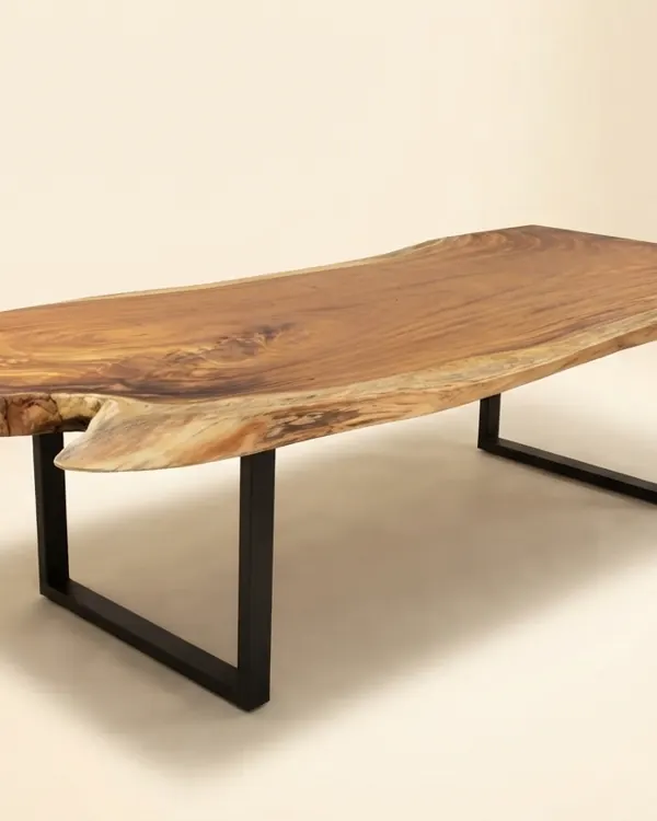 Live edge Saman wood the pine table