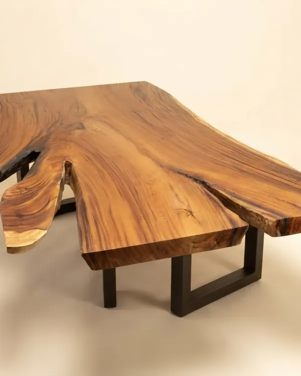 Live edge Saman wood the river table