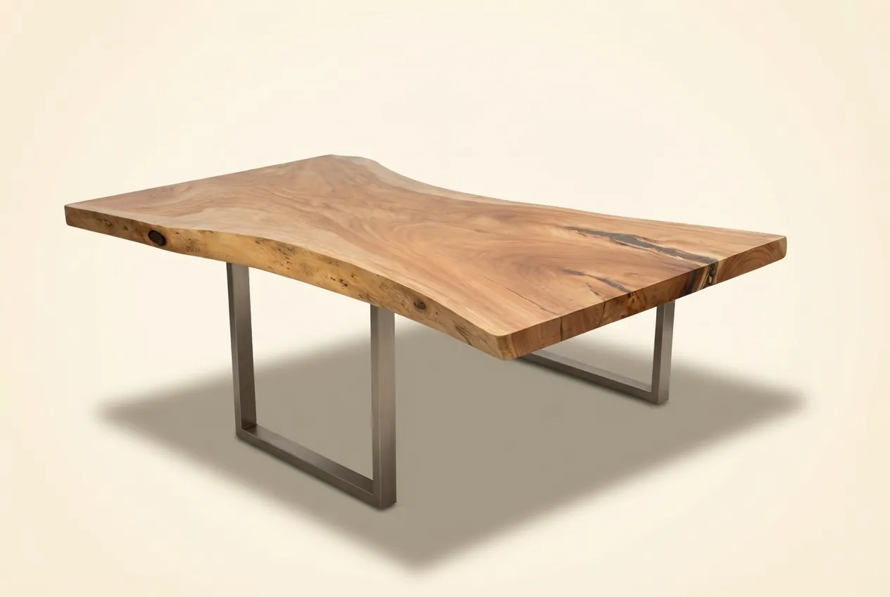 Live edge Saman wood the sable table